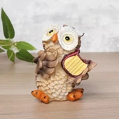 Müzisyen Baykuşlar Biblo Seti 4'lü thumbnail 5
