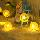 2m 10 Led Pilli Limon Işık thumbnail 2