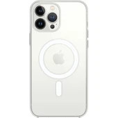 Apple İphone 16 Pro Kılıf Pc Real Magsafe Kapak - Şeffaf thumbnail 1