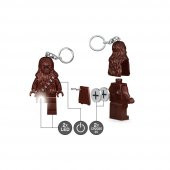 LEGO Star Wars The Last Jedi-Chewbacca LED Key Chain Flashlight thumbnail 3