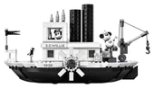 LEGO Ideas 21317 Steamboat Willie thumbnail 4