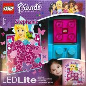 LEGO Friends Stephanie Led Night Light with Wall Decals thumbnail 1