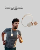 5 Kanatlı Sessiz Mini Fan 3 Vitesli Katlanabilir Asılabilir thumbnail 5