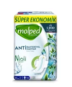 Molped Hijyen Max Süper Eko Gece Ped 14'lü thumbnail 1