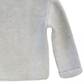 Andywawa AC24333 Basic Bebe Ceket Grey Melange thumbnail 4
