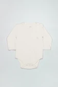 Bistyle Natural Basic Style Uzun Kol Body 17104 Ekru thumbnail 1