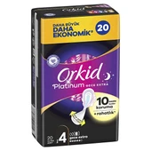 Orkid Ultra Platinum Gece Extra Ped 20'Li thumbnail 1