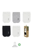 Bistyle 5'li Penye Soket Kutulu Basic Çorap 10131 Gri thumbnail 1