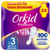 Orkid Ultra Platinum Gece Ped 24'Lü thumbnail 1