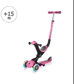 Globber Go Up Deluxe Scooter (Işıklı) Pembe thumbnail 2