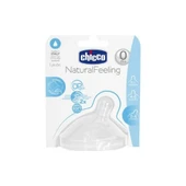 Chicco NaturalFeeling Biberon Emziği 0 Ay+ Normal Akış Tekli thumbnail 2