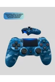 SAYARMARKT Bluetooth Kablosuz PS4 Gamepad Çift Motorlu Siyah Controller thumbnail 3