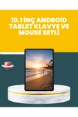 SAYARMARKT 10.1 İnç IPS Ekranlı Android Tablet Bilgisayar Seti thumbnail 1
