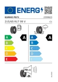 KUMHO ECSTA PS71 215/65R17 99V Yaz Lastiği - 2026 thumbnail 2