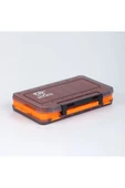 SHUFA Lure Box Çift Taraflı Kutu 130mm  ORANGE CHART thumbnail 4