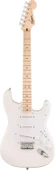 Squier Sonic Stratocaster Hard Tail Akçaağaç Klavye Arctic White Elektro Gitar thumbnail 1