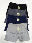 TUTKU ELİT 1254 ERKEK ELASTAN BAMBU BOXER 6 ADET thumbnail 1