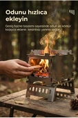Outdoor Katlanabilir Kamp Ocağı & Izgara thumbnail 2