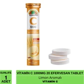 Sunlife Vitamin C 1000 Mg 20 Efervesan Tablet thumbnail 2