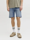 JACK JONES Rick Model Erkek Kot Şort 12302431 thumbnail 3