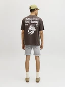 JACK JONES Rick Model Erkek Kot Şort 12302431 thumbnail 5