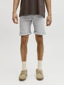 JACK JONES Rick Model Erkek Kot Şort 12302431 thumbnail 3