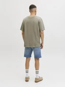 JACK JONES Rick Model Erkek Kot Şort 12302431 thumbnail 6