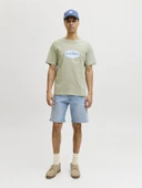 JACK JONES Rick Model Erkek Kot Şort 12302431 thumbnail 5