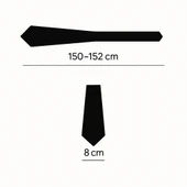 Brianze 8 Cm Yeşil Desenli Kravat Mendil Set thumbnail 3