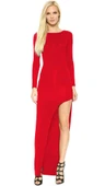 Yırtmaçlı Uzun Elbise thumbnail 4