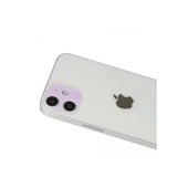 İphone 12 Rainbow Kamera Lens Koruma Cam - Mor thumbnail 1