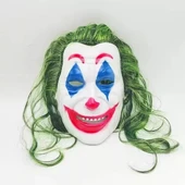Joaquin Phoenix Joker Maskesi Yeşil Saçlı thumbnail 4