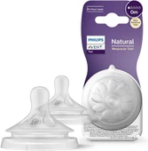 Philips Avent Natural Response 2'li Biberon Emziği, 1 Numara, 0 Ay+ thumbnail 1