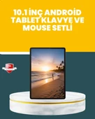 10.1 İnç Ips Ekranlı Android Tablet Bilgisayar Seti thumbnail 1