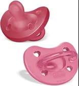 Chicco PhysioForma Soft 2'li Silikon Emzik 16-36 Ay Kız thumbnail 1