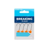 Hanfish Breaking Mushroom Orange UV Jighead thumbnail 1