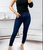 Yüksel Bel Likralı Kot Pantolon thumbnail 5