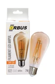 4 ADET   Ampul Orbus Led Filament ST64 E27 7W thumbnail 1
