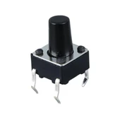 Tact Switch (C-9 Buton) 6X6X5Mm (Ic-200) thumbnail 1