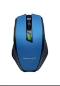 Hadron HDX3404 Mouse Wireless 1600 DPI Kablosuz Optik Mouse Mavi thumbnail 1