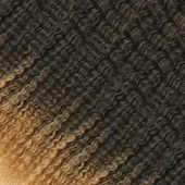 Brazilian Afro Dalgası / Siyah / Karamel Ombreli thumbnail 3