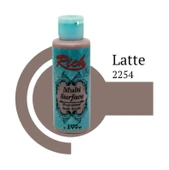 Rich Multi Surface 2254 Latte Akrilik Boya 120 cc thumbnail 1