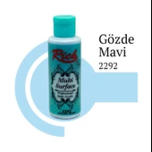 Rich Multi Surface 2292 Gözde Mavi Akrilik Boya 120 cc thumbnail 1