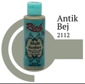 Rich Multi Surface 2112 Antik Bej Akrilik Boya 120 cc thumbnail 1