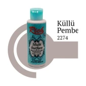 Rich Multi Surface 2274 Küllü Pembe Akrilik Boya 120 cc thumbnail 2