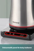 Grundig TM 2522 IC Inox Cam Çelik Süzgeçli Çay Makinesi thumbnail 3
