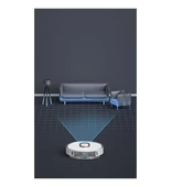 Roidmi Eve Vacuum Mop Akıllı Robot Süpürge - TEŞHİR thumbnail 4
