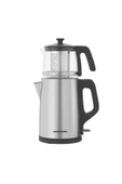 Grundig TM 2522 IC Inox Cam Çelik Süzgeçli Çay Makinesi thumbnail 1
