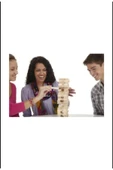 LSH LUSSO ( 54pcs ) Ahşap Denge Jenga Oyunu thumbnail 1