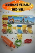 Play Dough Oyun Hamuru 6lı + Merdane Hediyeli thumbnail 1